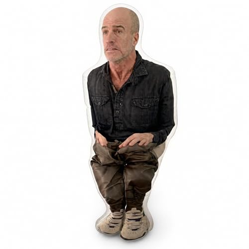 FUN delivery Inflatable Squatting Andy - Jump Scare Office Prank for Bathrooms - Fun April Fools Prank for Coworkers - Random Life Size Blow Up Doll & Funny Gifts for Adults