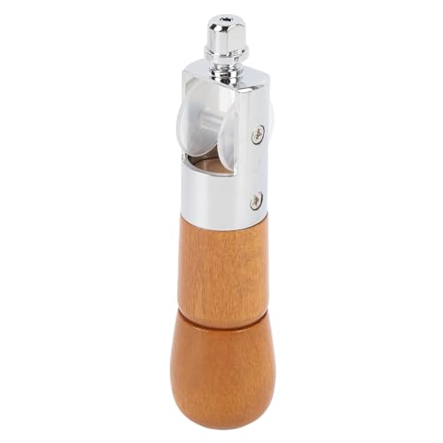 , Sewing Awl Hand Held Sewing Device Sewing Kit with Wood Handle, Manual with Wax Thread for Mending Tents Backpacks Sleeping Bags