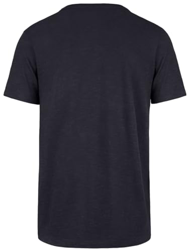 Image of 47 Brand MLB Men's Team Color Distressed Imprint Primary Logo Short Sleeve Baseball T-Shirt