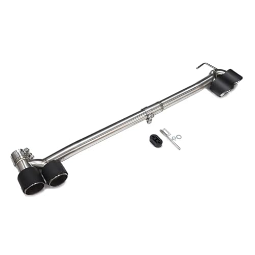 Pointe d'échappement haut de gamme pour A4 1.4 TFSI style quad finition miroir