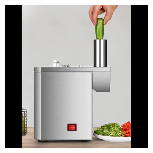 Picadora de verduras comercial automática de acero inoxidable miniatura 3