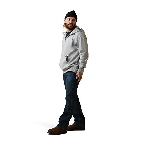 Image of ARIAT Men's Rebar Workman 1 /4 Zip Hoodie