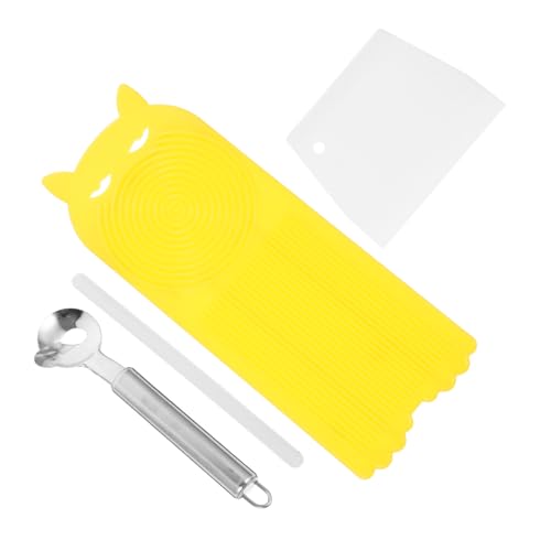 Happyyami 1 Set Gnocchi Board and Pasta Maker Reusable Food Mold for Nutritious Meals Easy to Use Kitchen Tool for Beginners and Experienced Cooks