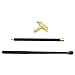 Gold Luxury Double Eagle Head Walking Cane Fashion Walking Stick Gentleman Elegant Cosplay Cane Knob Crosier 93cm