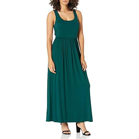 Amazon Essentials Women's Jade Green Maxi Dress Cover