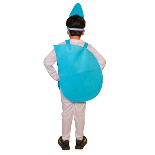 Image of Kaku Fancy Dresses Nature Costume for Kids - Star, Sun, Moon, Cloud, Water Drop, Rainbow for Boys & Girls - Annual Function /Theme Party /Stage Shows /Competition