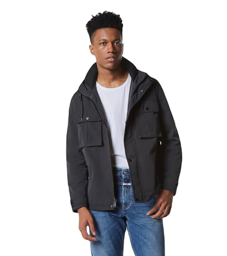 Image of Andrew Marc Men's Softshell Jacket, NAVY (CULLEN), Medium