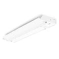 PARMIDA LED Swivel Under Cabinet Lighting, Hardwired or Plug-in Installation, 16 Inch, 10W, 3CCT Color Selectable - 3000/4000K/5000K, Rotatable Lens, Dimmable, Linkable, 120V, 600LM, White