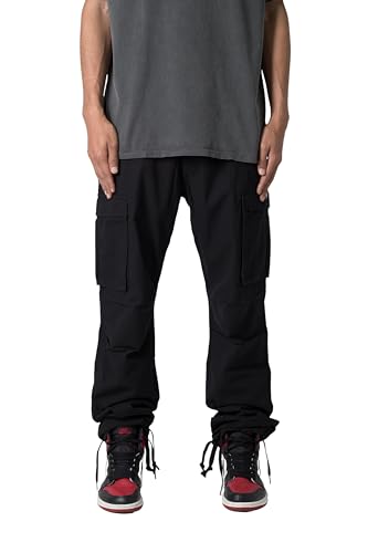 mame★Cotton Nylon Tucked Cargo Trousers Men-s-Nylon-Cargo-Pants-Casual