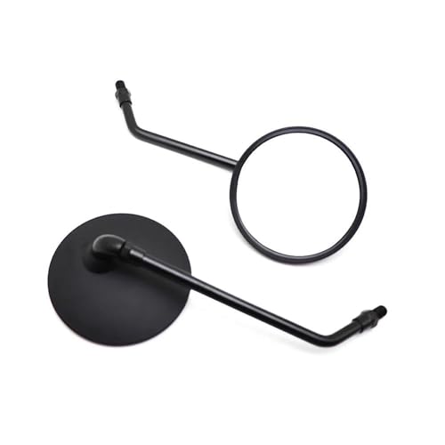 Espejos retrovisores de motocicleta negros universales 8 10 mm compatibles con Yamaha MT