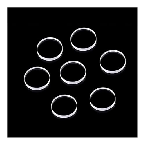 Lámina redonda de vidrio de cuarzo transparente de 10 x 0,5 mm, resistente a altas temperaturas Equipamiento de laboratorio