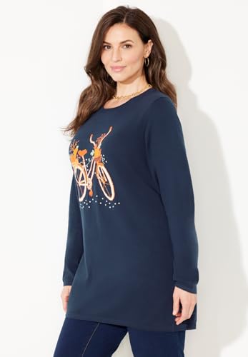 Catherines Women's Plus Size Cozy Critter Sweater3