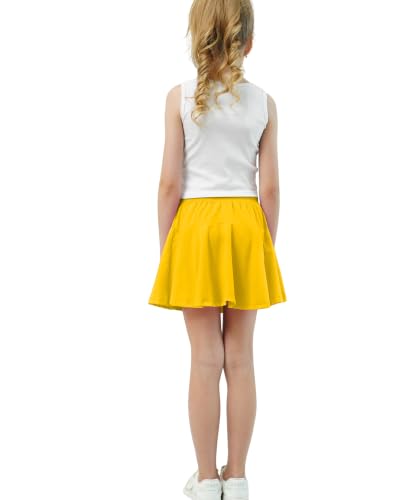 Image of Toddler Skirt Little Girls Athletic Uniform Skorts Golf Outfit Cheer Tennis Skirts with Shorts