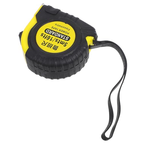 Cinta métrica retractil inoxidable 5m Yardwe con recubrimiento de goma miniatura 1