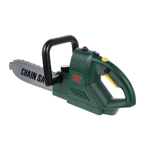 VANZACK 1Pc Simulation Electric Saw Tool for Safe Cutter Plaything Interactive DIY for Childrens Birthday present Promotes Intellectual Development and Coordination Skills