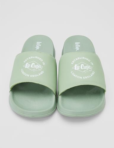 Image of Men's logo print slider slippers