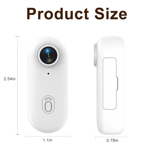 Galatee 4k Mini Body Camera WiFi 1080P Black-128G miniatura 7