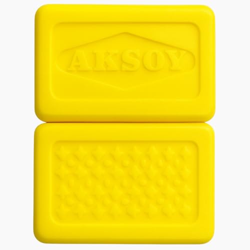 Aksoy 140g Sulphur Soap Antifungal and Antibacterial Natural Bar Soap Acne and Blemish Treatment Gentle Cleansing for Face and Body Vegan and Chemical-Free