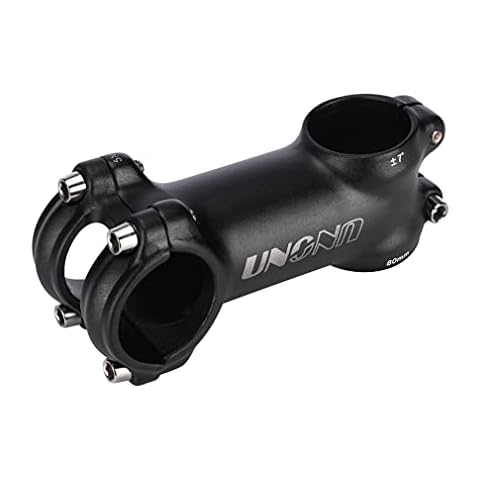 BESNIN Bike Stem mtb Stem 7 Degree Handlebar Stem 31.8 * 60/70/80/90/110 mm Mountain Bike Stem mm Road Bike Stem for Cycling (31.8 * 80mm) Cover