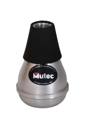 Trumpet Practice Mute, Compact Aluminum for Travel and Late-Night | Mutec