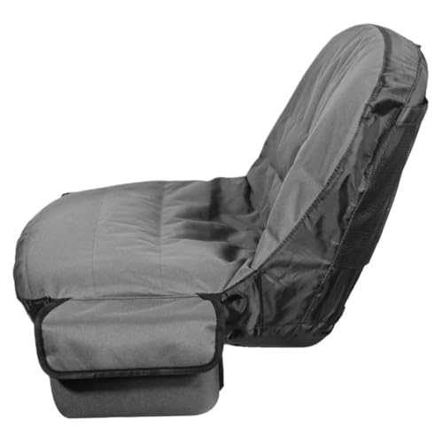 Operitacx 乗用芝刈り機用オックスフォード製耐候性カバー 防水設計で日焼け防止 メンズ対応 トラクター兼用 背もたれなしモデル適合