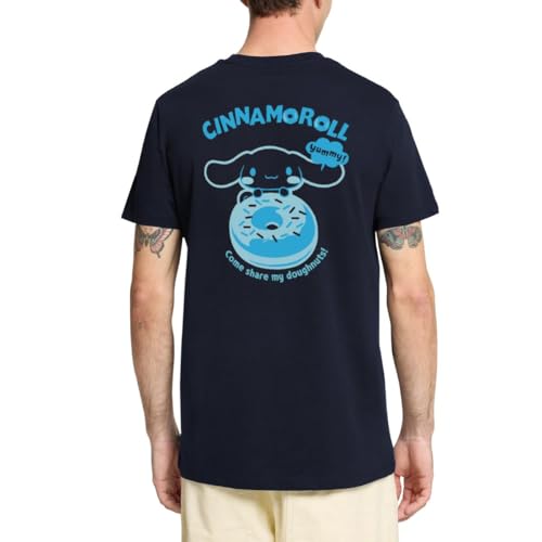 T-shirt Homme Premium Cinnamoroll Come Share My Doughnuts au tissu haute densité durable