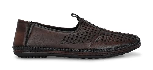 Image of Server Men's Loafer | Ethnic Shoes | Pathani Shoes Mojadi | Peshawari Slip On Shoes | Wedding Juttis | Party Shoes | Men's Fashion Shoes with TPR Sole