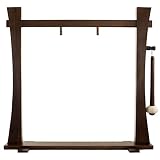 Spirit Guide Gong Stands for 16" to 28" Gongs - For 19" to 22" Gongs/Includes Stand & Mallet/Durable