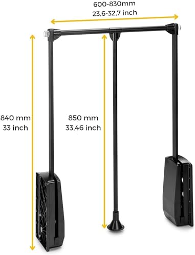 Support de rangement de vêtements réglable pour en finir avec le désordre - 3