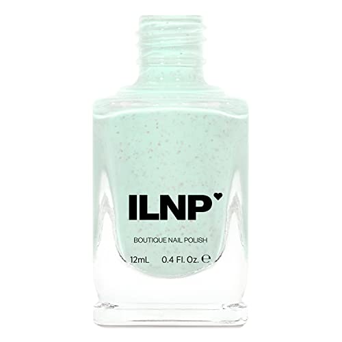 Image of ILNP Tea Cup - Antique Pastel Mint Speckled Nail Polish