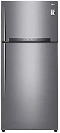 LG 547 L 3 Star Frost-Free Inverter Wi-Fi Hygiene Fresh+ Double Door Refrigerator (GN-H702HLHQ, Platinum Silver lll, Door Cooling+, 2022 Model)