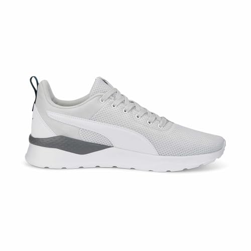 Image of PUMA Unisex Low-Top Sneaker, Nimbus Cloud White Varsity Green, 8 US Men