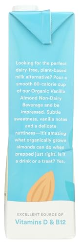 Image of 365 by Whole Foods Market, Organic Vanilla Almond Milk, Vegan, Low-Fat, 32 Fl Oz