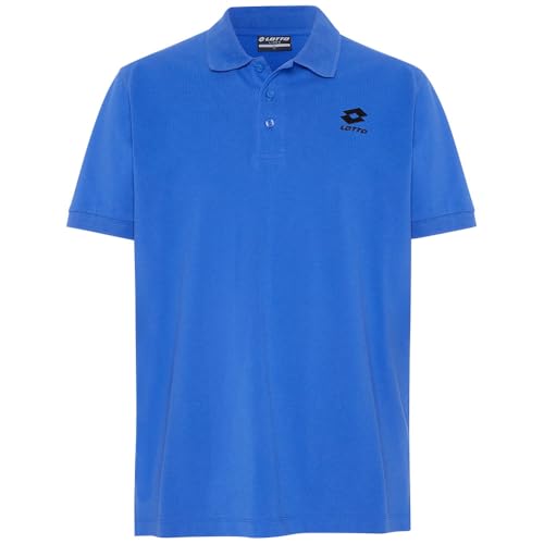 LOTTO 1124003 Men, Polo Shirt, Regular Fit Herren Polohemd Nautical Blue XL