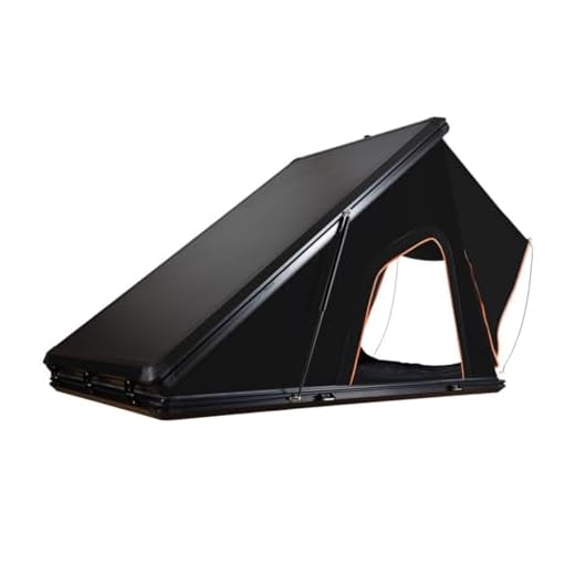 Barraca de teto Hardshell para Van Jeep, SUV, caminhão, barraca para acampamento, alumínio pop-up, barraca de telhado, barraca de telhado, barraca de teto rígida, tenda de telhado para acampamento (preto)