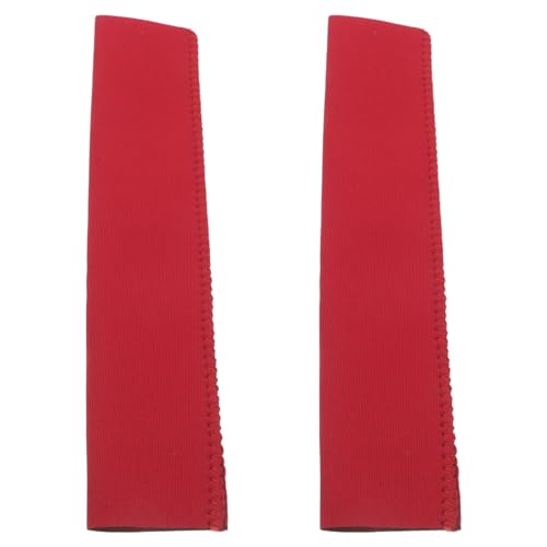 Empuñaduras de kayak Alipis rojas con fundas acolchadas antideslizantes para palas