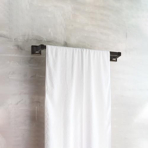 Image of Design House 539205 Wall-Mounted Millbridge Bath Accessories, 18-inch Towel Bar, Oil Rubbed Bronze