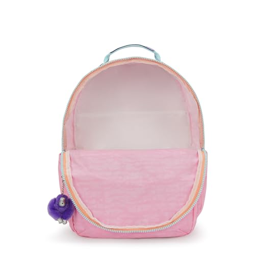 Image of Kipling Women's Seoul Extra Large 17 inch Laptop Backpack, Durable, Roomy with Padded Shoulder Straps, Built-In Protective Sleeve