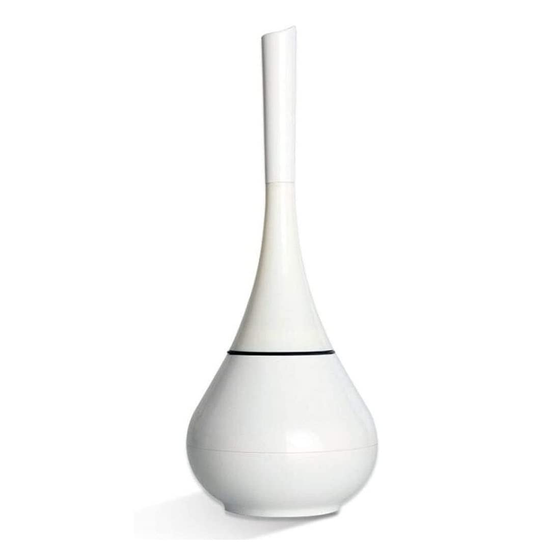 Toilet Cleaner Brush Toilet Brush and Holder Bathroom WC Full Closed Toilet Brush Set Detachable Brush Vase Toilet Brush Holder Brush for Bathroom(White) (White)