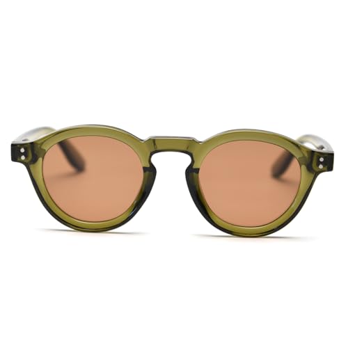 Unisex Polarized Sunglasses Retro Women Tr90 Round Sun Glasses Men Uv400 Sun Shades Circle Frame Decoration2