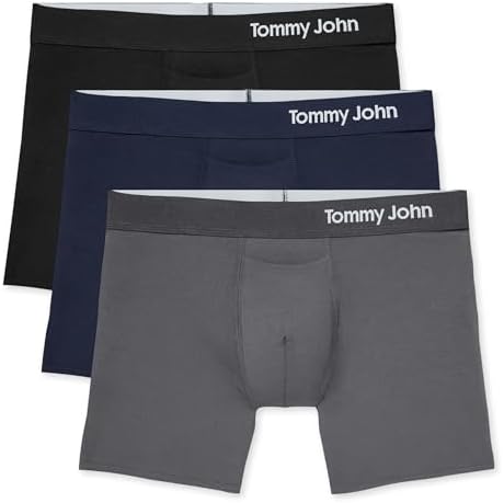 Tommy John Men’s Supima Cool Cotton 4" Trunk Underwear