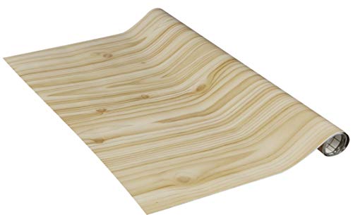 Venilia Klebefolie | Kiefer Holzoptik Braun | 45 cm x 1,5 m, Stärke 95μ | selbstklebende Möbel-Folie, Dekofolie, Tapete, Küchenfolie | ohne Phthalate | Made in EU