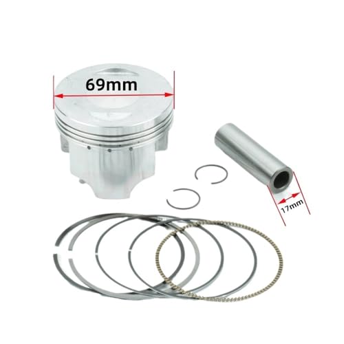 Kit piston 69mm moteur CB250 refroidissement eau motocross 250cc