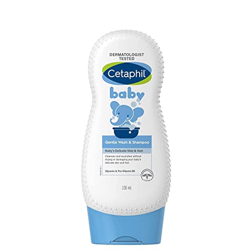 Galderma Cetaphil Baby Gentle Wash And Shampoo (230Ml) - Pack Of 2
