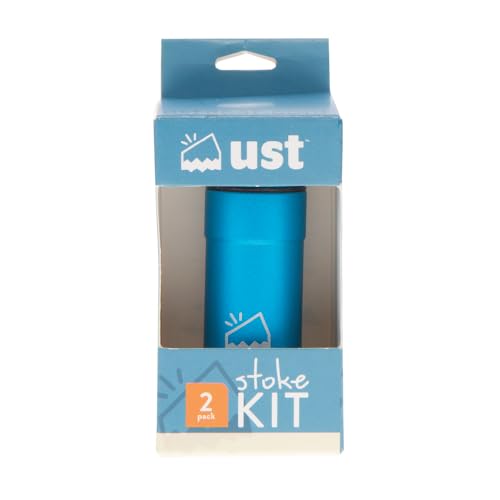 UST 20-PGR0010-08 Survival Blanket/Tarp 2.0 with Windproof and Waterproof Material for Emergency, Camping, Hiking and Outdoors, Orange