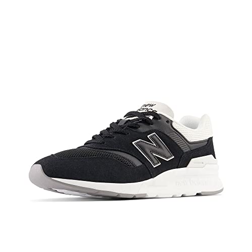 New Balance Men's 997H V1 Sneaker, Black/White 1, 9