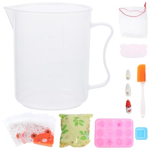 Materiales para hacer jabón casero RUNROTOO y kit de fabricación de jabón con moldes de silicona
