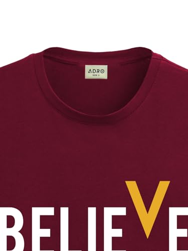 Image of ADRO Men Cotton Regular Printed Tshirt