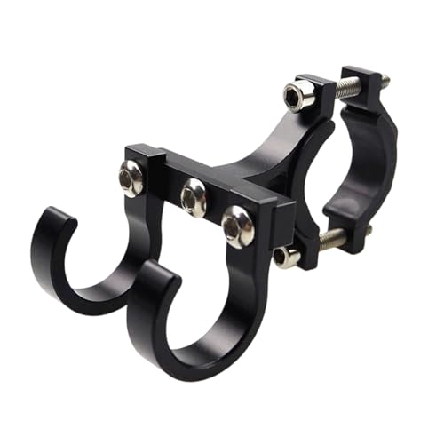HEYZAKKA Aluminum Double Hook for Electric Scooters Motorcycles Secure Helmets Storage Motorcycle Electric Scooter Hanging Hook