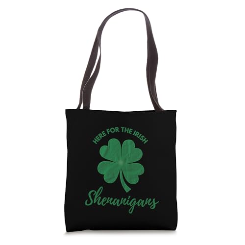 Bolso tote Shamrock Shenanigans con trébol irlandés miniatura 1